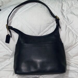 HTF vintage Coach 9058 Black Legacy Hobo bag